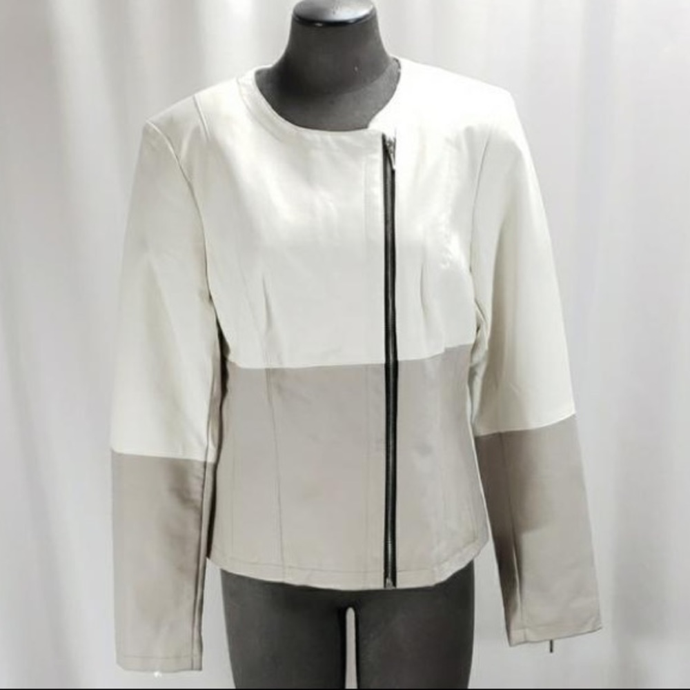 INC concepts Faux Leather Jacket